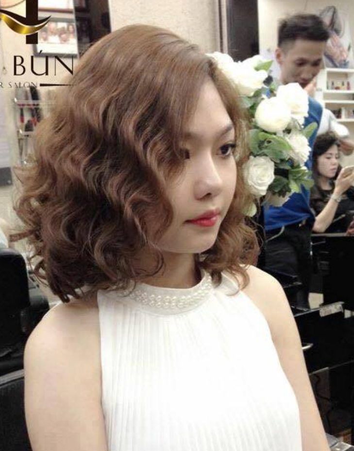 30+ The best short hair curly hairstyle water wave 2020 Picture 34