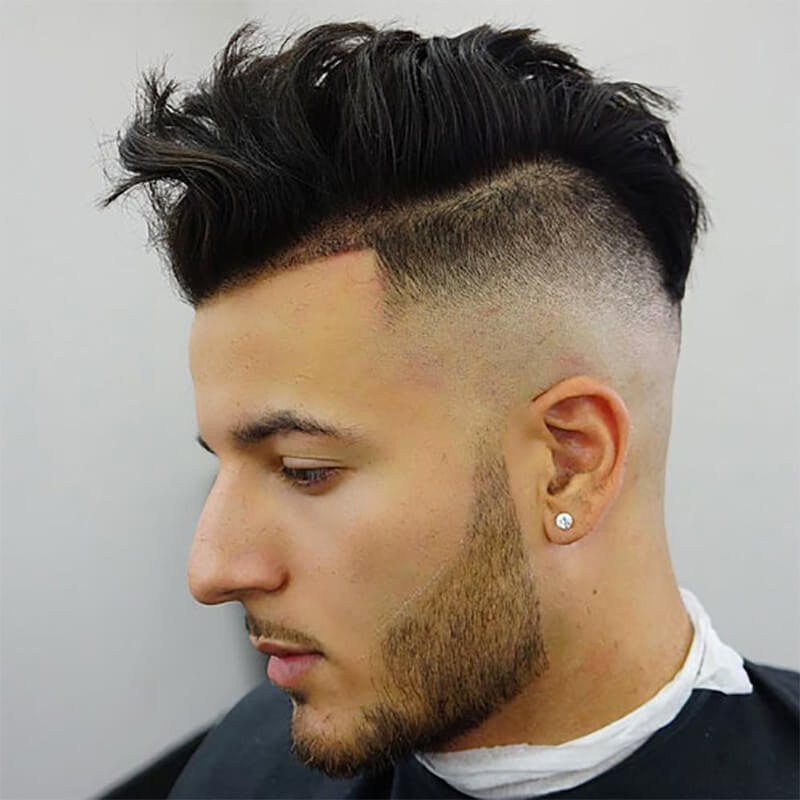 30+ the most beautiful men's Undercut hairstyle 2020 Picture 10