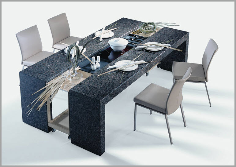 30+ The most beautiful modern dining tables in 2020 Picture 28