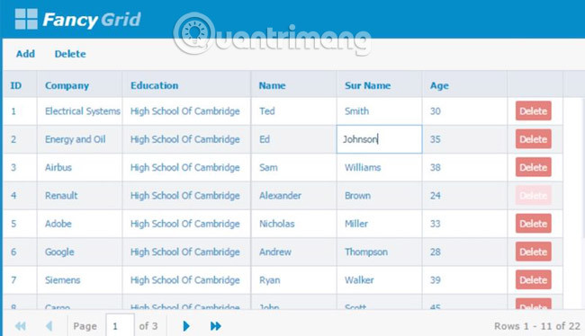 35 tools, scripts and plugins to build HTML Table Picture 26