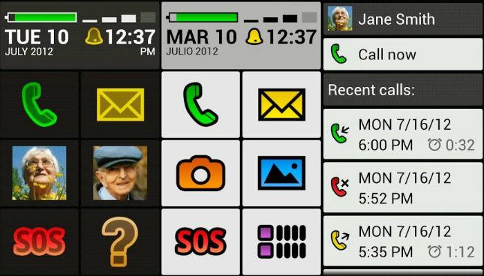 4 Android Launcher for the elderly Picture 3