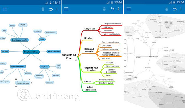 simplemind pro cannot edit map on tablet