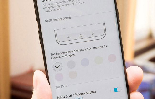 4 customizable interface makes Galaxy S8, S9, A8 and Note 8 more beautiful Picture 2