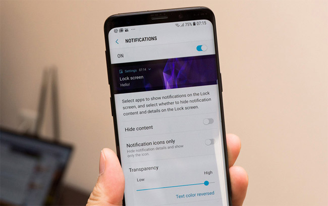 4 customizable interface makes Galaxy S8, S9, A8 and Note 8 more beautiful Picture 4