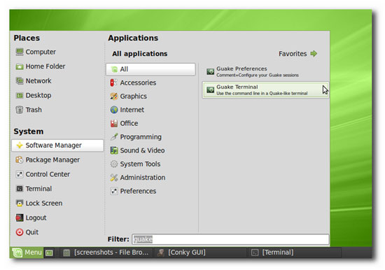 4 quick access to a Terminal in Linux Picture 7