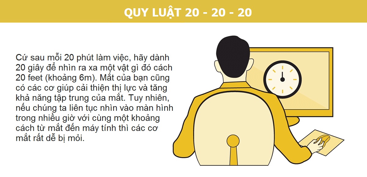 4 simple ways to protect your eyes when working long in front of electronic devices Picture 5