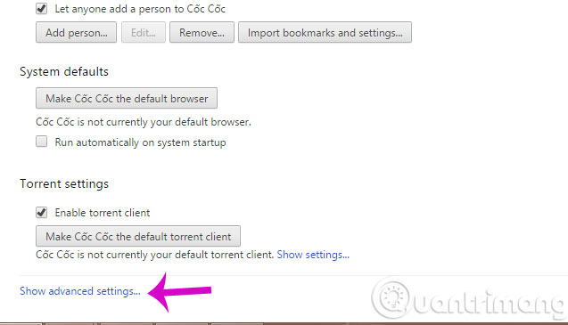 4 steps to change the default Download folder on Coc Coc Picture 2