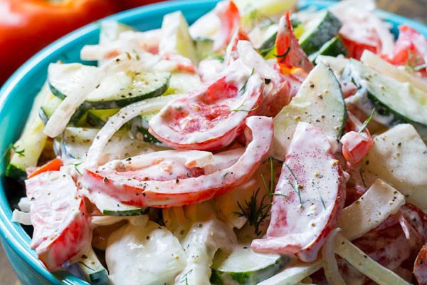 4 ways to make delicious cucumber salad Picture 2