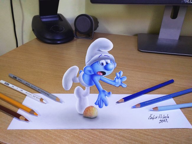 40+ vivid 3D paintings make you believe your eyes Picture 10