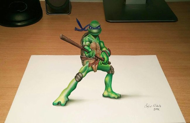 40+ vivid 3D paintings make you believe your eyes Picture 34