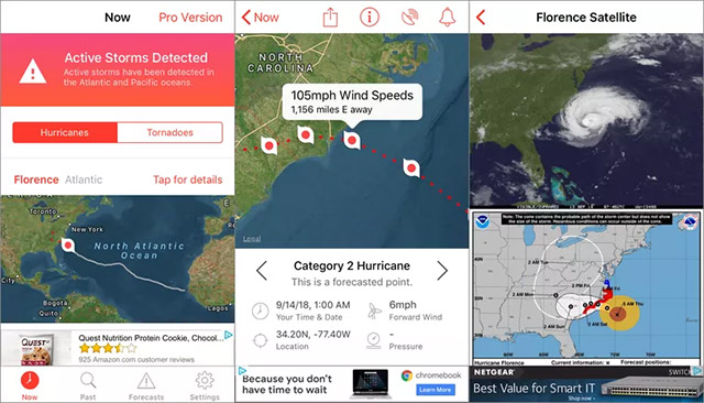 5 applications to help you track the activity of the storm easily Picture 3