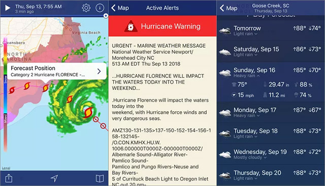 5 applications to help you track the activity of the storm easily Picture 4