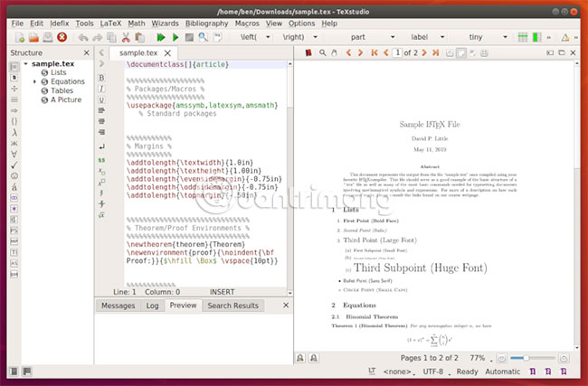 5 best LaTex editors for Linux Picture 4