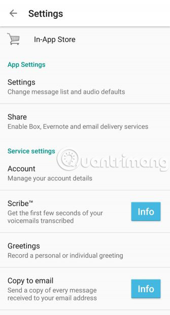 5 best Visual Voicemail applications for Android Picture 3