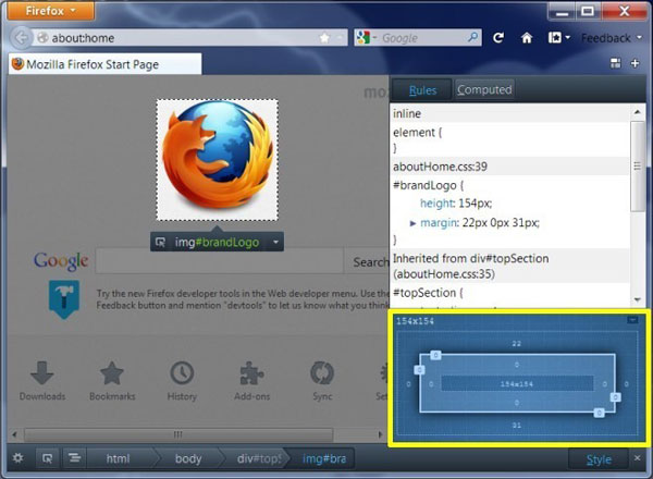 5 changes on Firefox 15 Picture 3