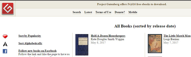 5 convenient free ebook libraries for Kindle Picture 2