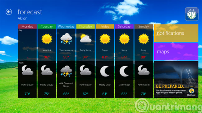 5 cool weather apps for smartphones Picture 1