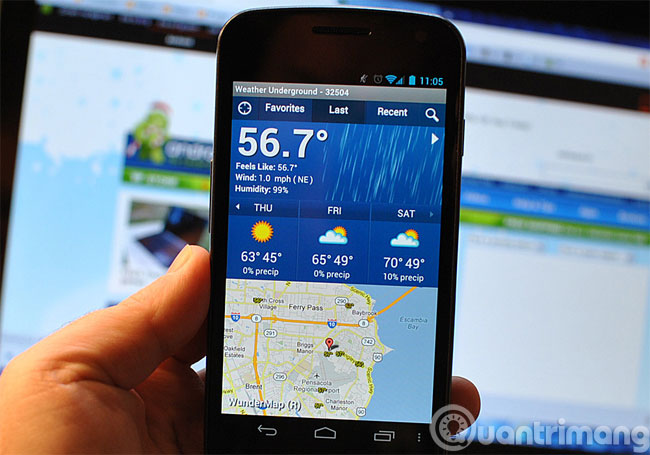 5 cool weather apps for smartphones Picture 2