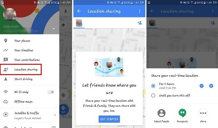 5 easy location sharing apps on Android Picture 5