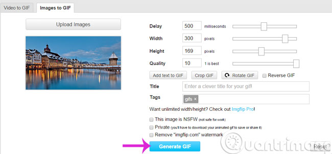 5 effective online Gif image creation tools Picture 14