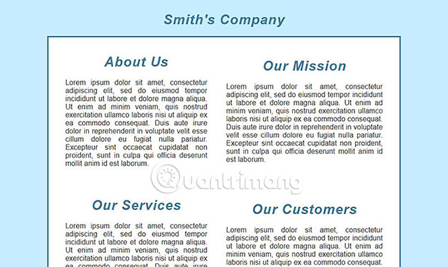 5 free HTML templates for creating web pages quickly Picture 4