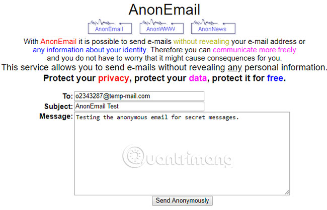 5 methods of emailing are completely anonymous Picture 5