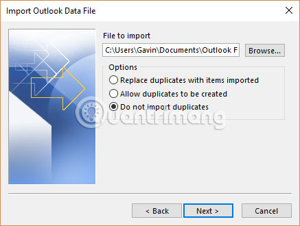 5 methods of merging PST files of Microsoft Outlook Picture 1
