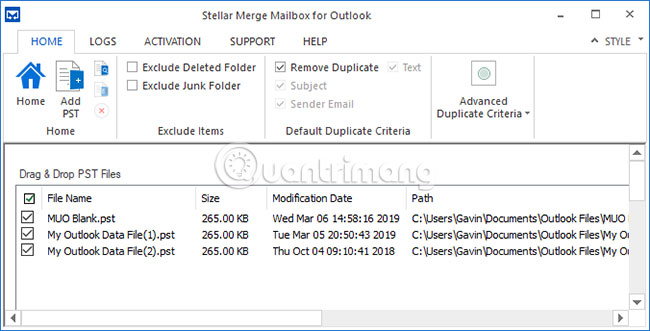 5 methods of merging PST files of Microsoft Outlook Picture 5