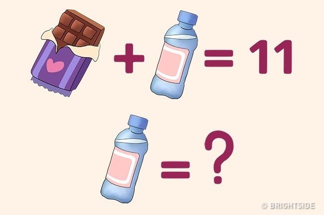 5 puzzles of young children that 95% of adults have to 'twist their brains' Picture 3