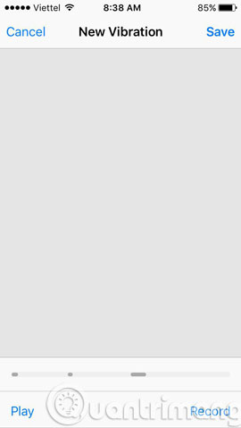 5 steps to set the vibration mode characteristic for callers on iPhone Picture 4