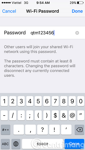 5 steps to turn your iPhone into Wifi hotspot Picture 6