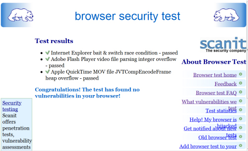 5 ways to check web browser security Picture 5