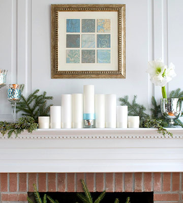 5 ways to decorate candles for Christmas night add sparkling colors Picture 2