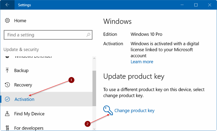 5 ways to enter the Windows 10 key the easiest Picture 2