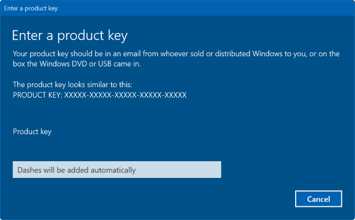 5 ways to enter the Windows 10 key the easiest Picture 3