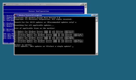 5 ways to install updates on Windows Server 2008 R2 Core Picture 9