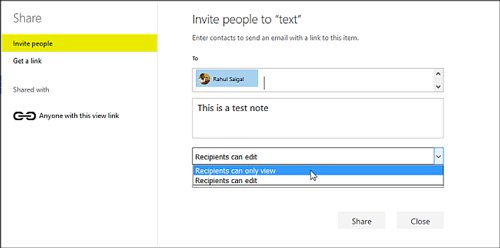 5 ways to share files and folders from OneDrive in Windows 10 Picture 7