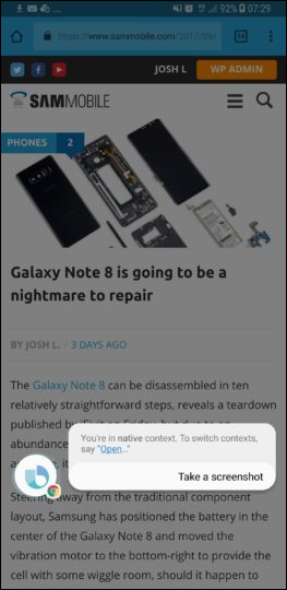 5 ways to take screenshots on Galaxy Note 8 Picture 1