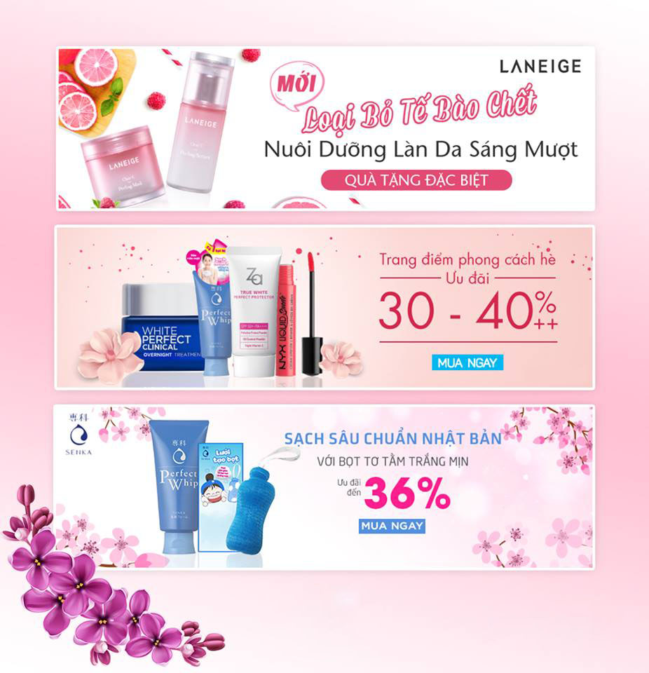 50+ beautiful cosmetic advertising banners Picture 43
