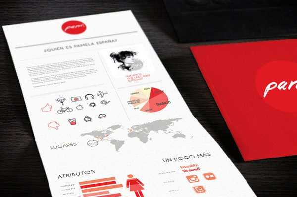 50 beautiful CV templates, personality to help you score with employers Picture 46