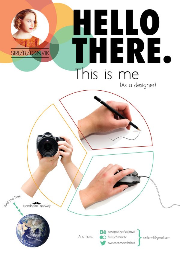 50 beautiful CV templates, personality to help you score with employers Picture 55