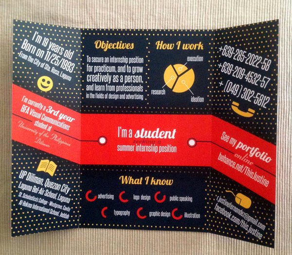 50 beautiful CV templates, personality to help you score with employers Picture 67