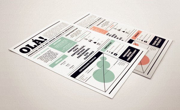 50 beautiful CV templates, personality to help you score with employers Picture 9