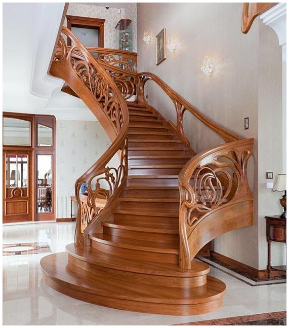 50+ Best looking wooden staircase patterns for your home Picture 25