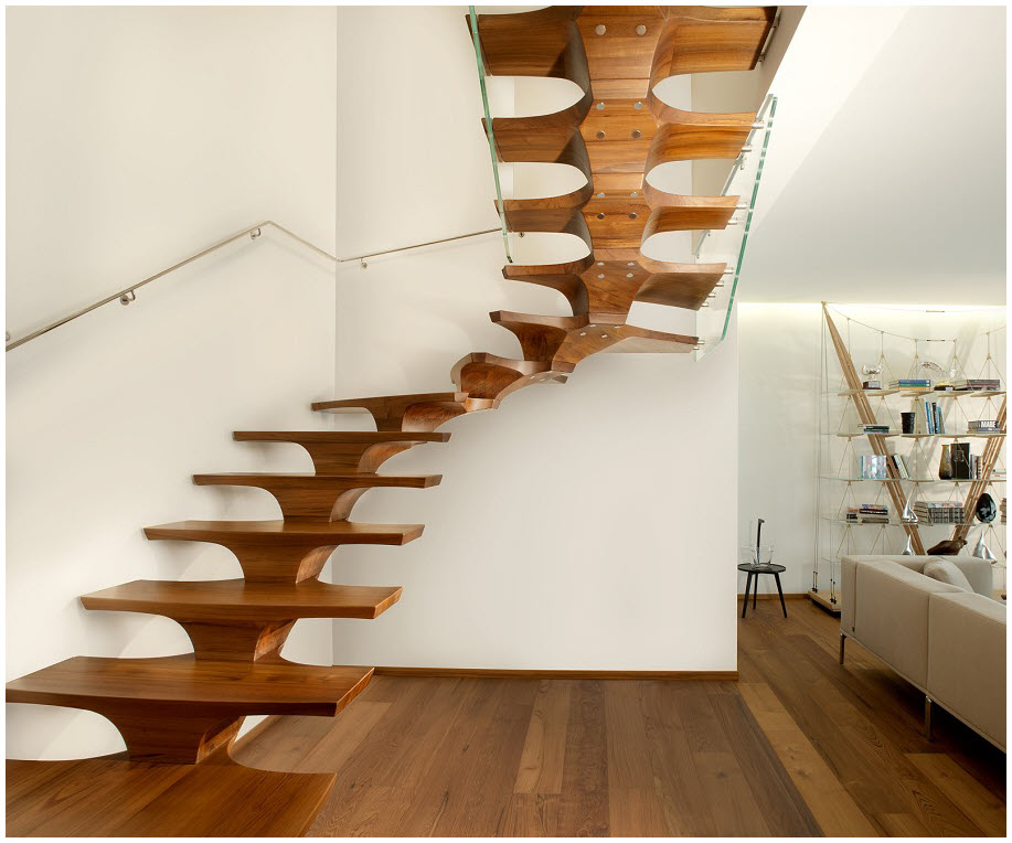 50+ Best looking wooden staircase patterns for your home Picture 31