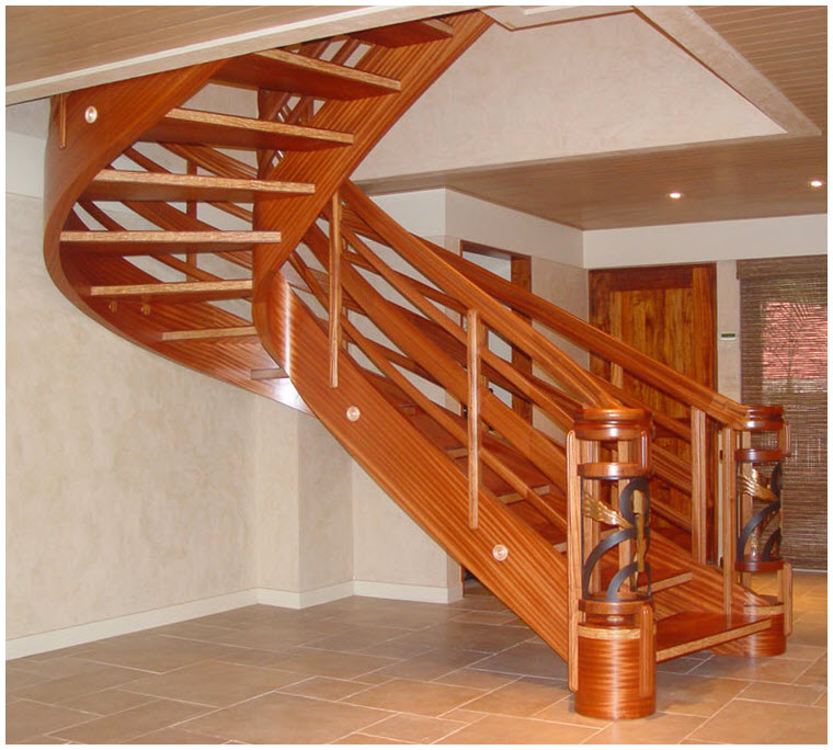 50+ Best looking wooden staircase patterns for your home Picture 36