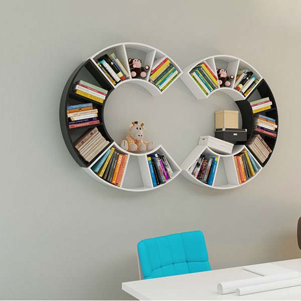 50+ Best wall bookshelves for your home Picture 29