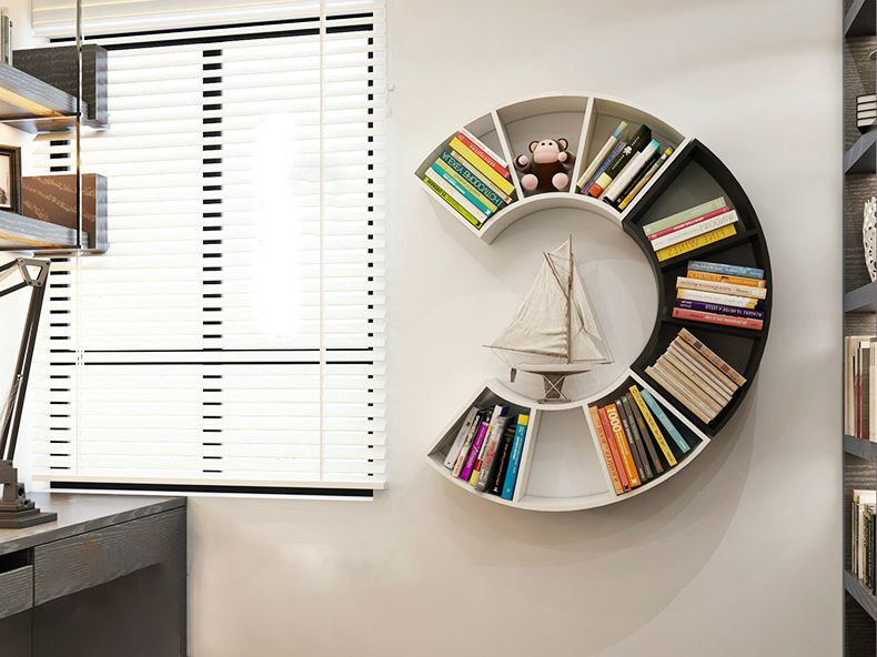 50+ Best wall bookshelves for your home Picture 30