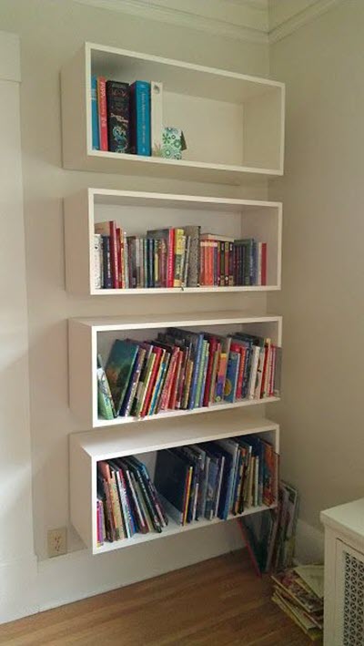 50+ Best wall bookshelves for your home Picture 45