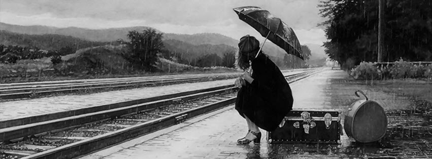 50+ Black Facebook cover photos for people in a sad mood Picture 27